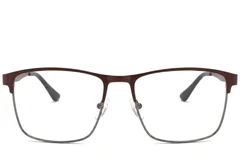 BS2425-1189_Brown_Rectangular_Metal_Glasses_corner-front