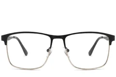 BS2425-1190_Black_Rectangular_Metal_Glasses_corner-front