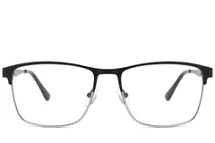 BS2425-1192_Black_Rectangular_Metal_Glasses_corner-front