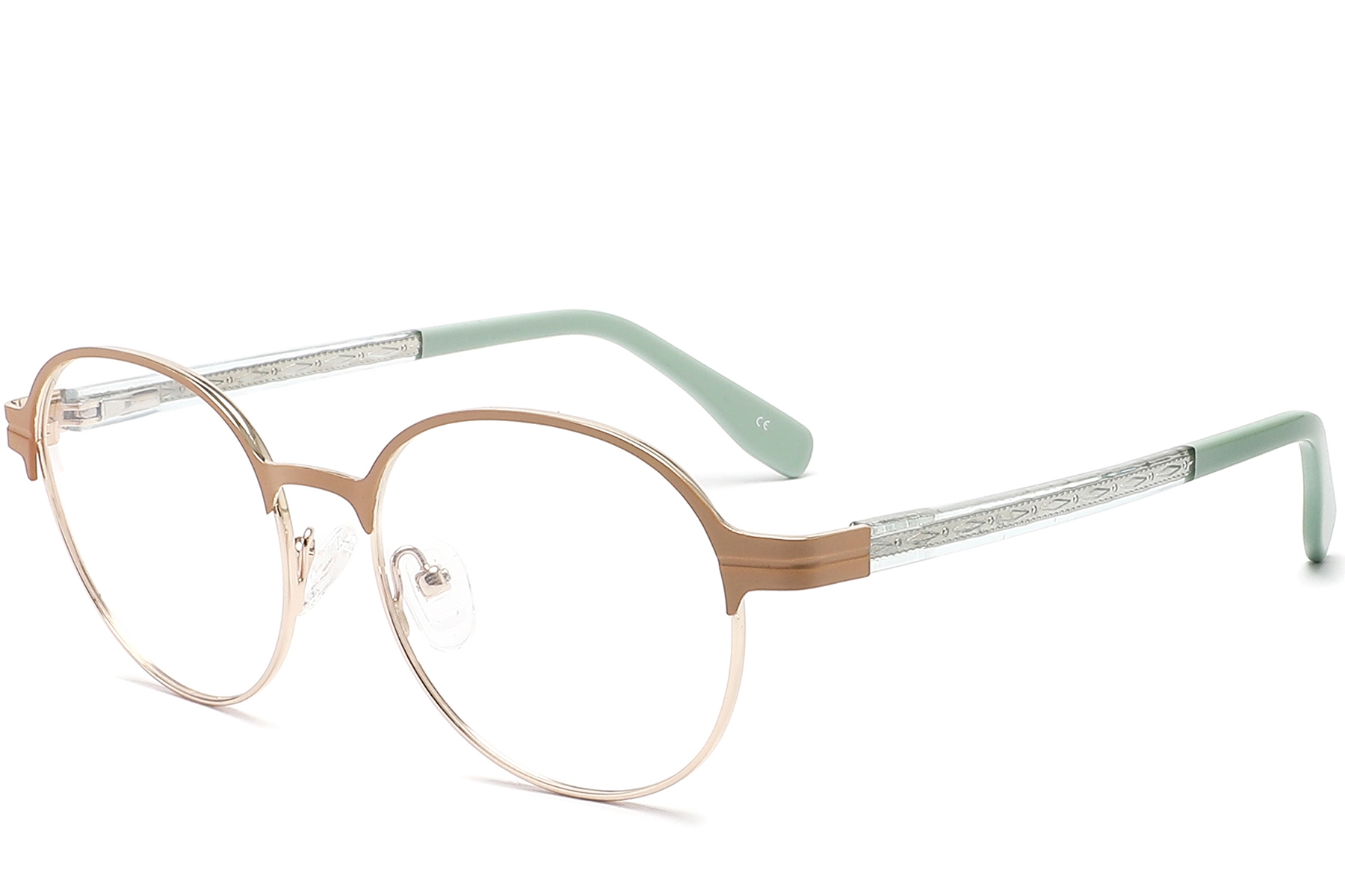 BS2425-1210_Orange_Oval_Metal_Glasses_corner