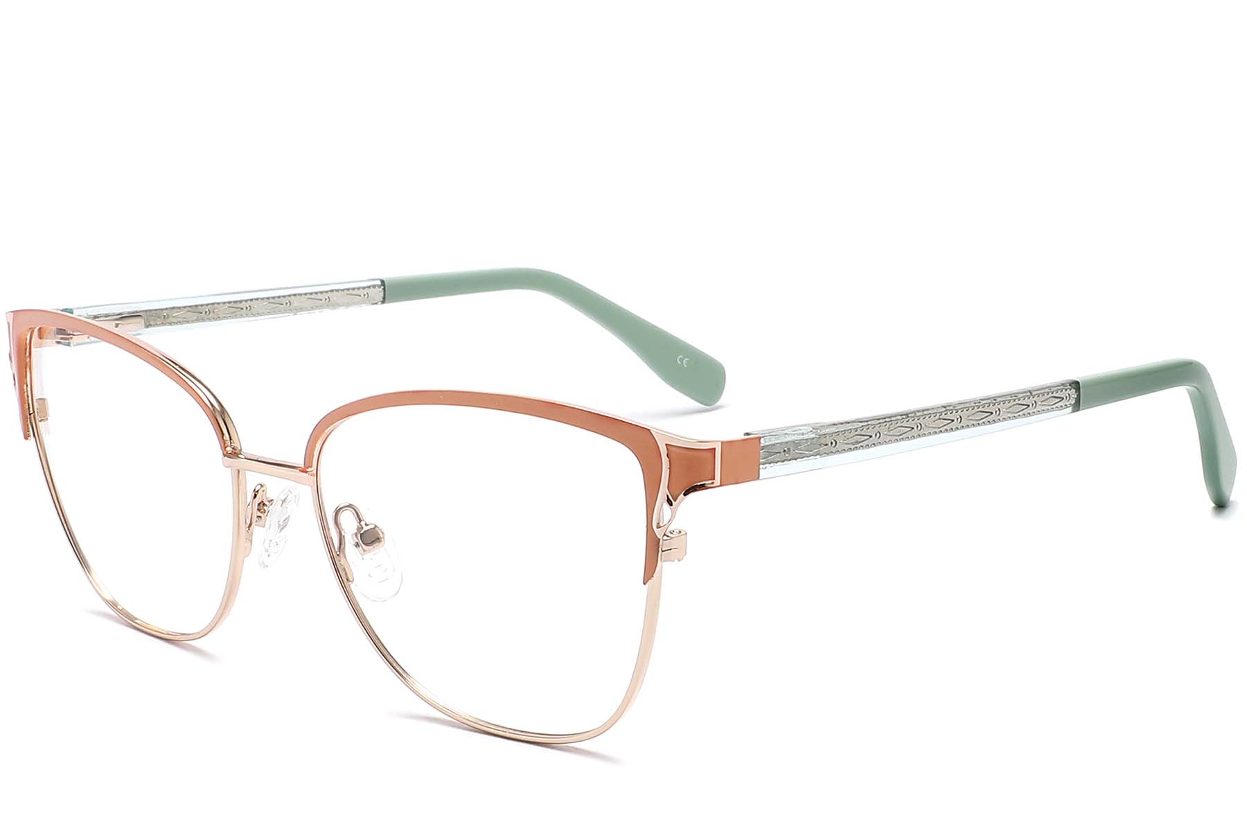 BS2425-1215_Orange_Butterfly_Metal_Glasses_corner