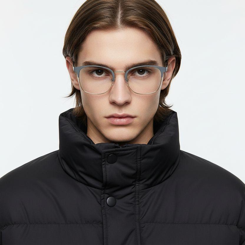 bs2425-1223_blue_rectangular_metal_glasses_model