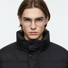 bs2425-1223_blue_rectangular_metal_glasses_model