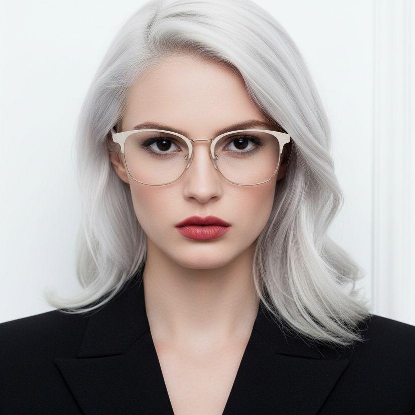 bs2425-1224_cream_rectangular_metal_glasses_model