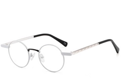 BS2425-1260_Silver_Round_Metal_Glasses_corner