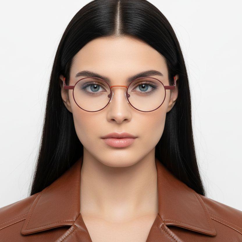 bs2425-1263_red_round_metal_glasses_model