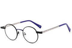 BS2425-1265_Black_Round_Metal_Glasses_corner