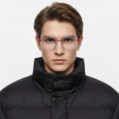 bs2425-1272_blue_rectangular_metal_glasses_model