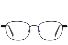 BS2425-1273_Black_Rectangular_Metal_Glasses_front