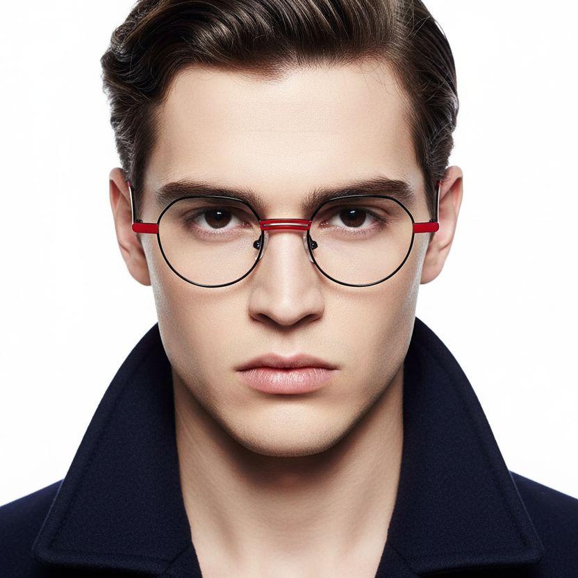 bs2425-1285_red_oval_metal_glasses_model