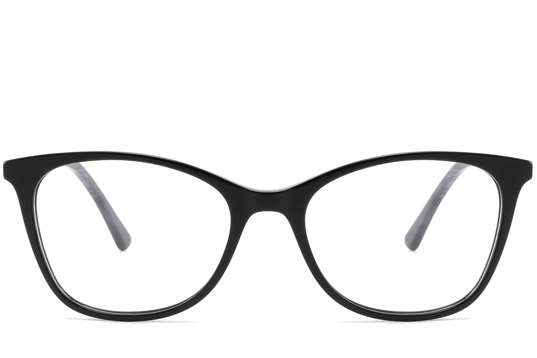 BS2425-1383_Black_Butterfly_Acetate_Glasses_front