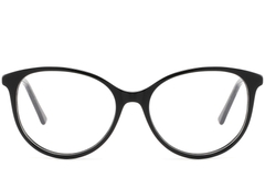 BS2425-1392_Black_Butterfly_Acetate_Glasses_front