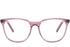 BS2425-1402_Pink_Oval_Acetate_Glasses_front