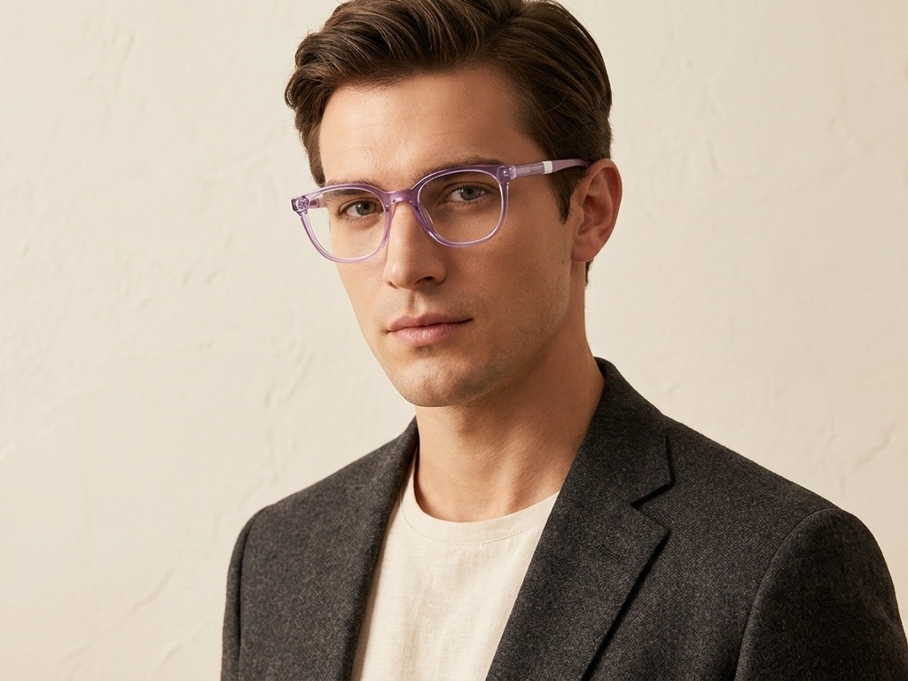 BS2425-1405_Purple_Oval_Acetate_Glasses_corner-tryon_male