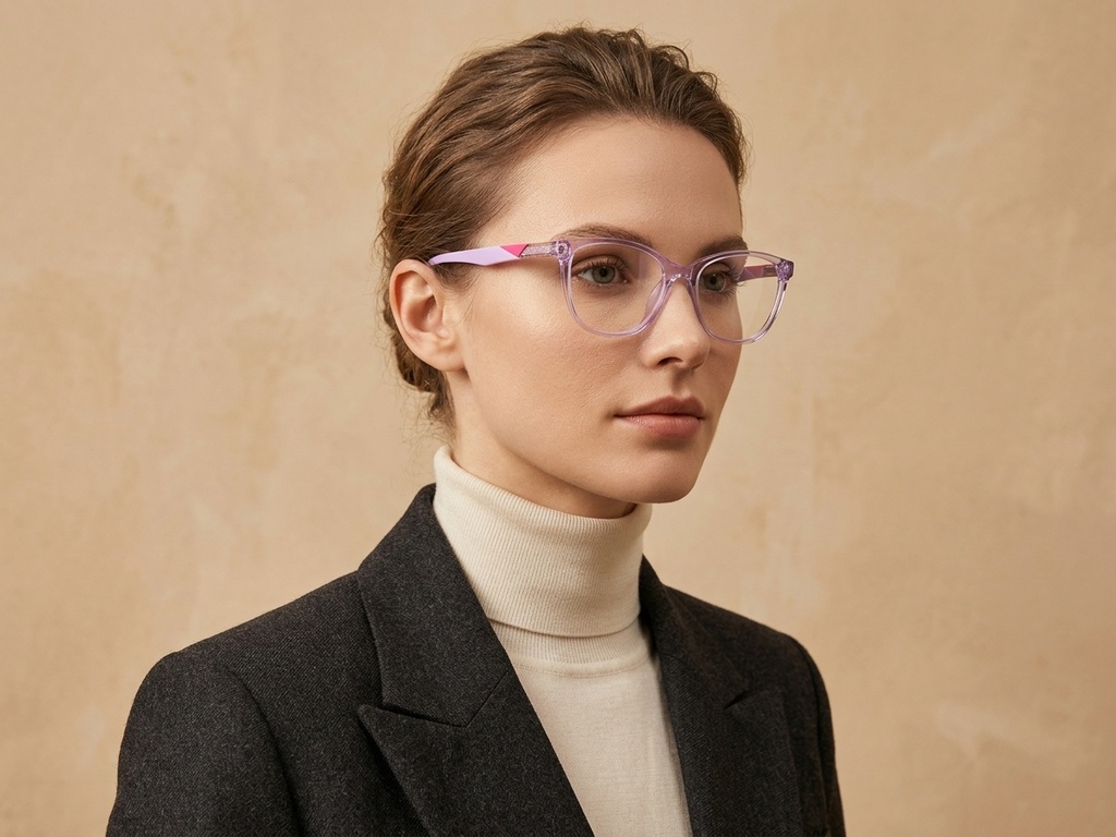 BS2425-1410_Purple_Butterfly_Acetate_Glasses_corner-tryon_female