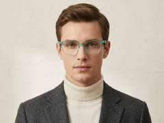 BS2425-1420_Green_Butterfly_Acetate_Glasses_corner-tryon_male