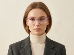 BS2425-1422_Purple_Butterfly_Acetate_Glasses_corner-tryon_female