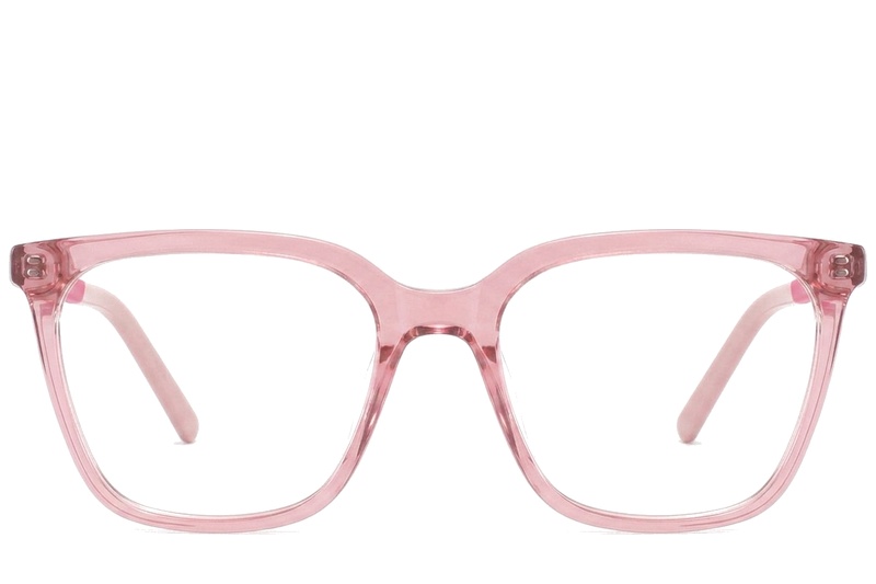 BS2425-1431_Red_Rectangular_Acetate_Glasses_corner-front