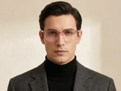 BS2425-1431_Red_Rectangular_Acetate_Glasses_corner-tryon_male