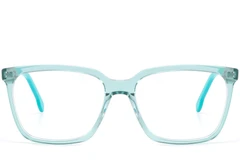BS2425-1450_Green_Rectangular_Acetate_Glasses_front
