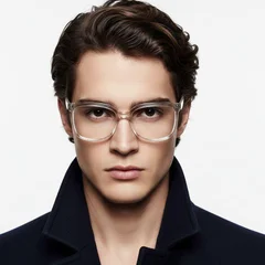 bs2425-1464_brown_rectangular_acetate_glasses_model