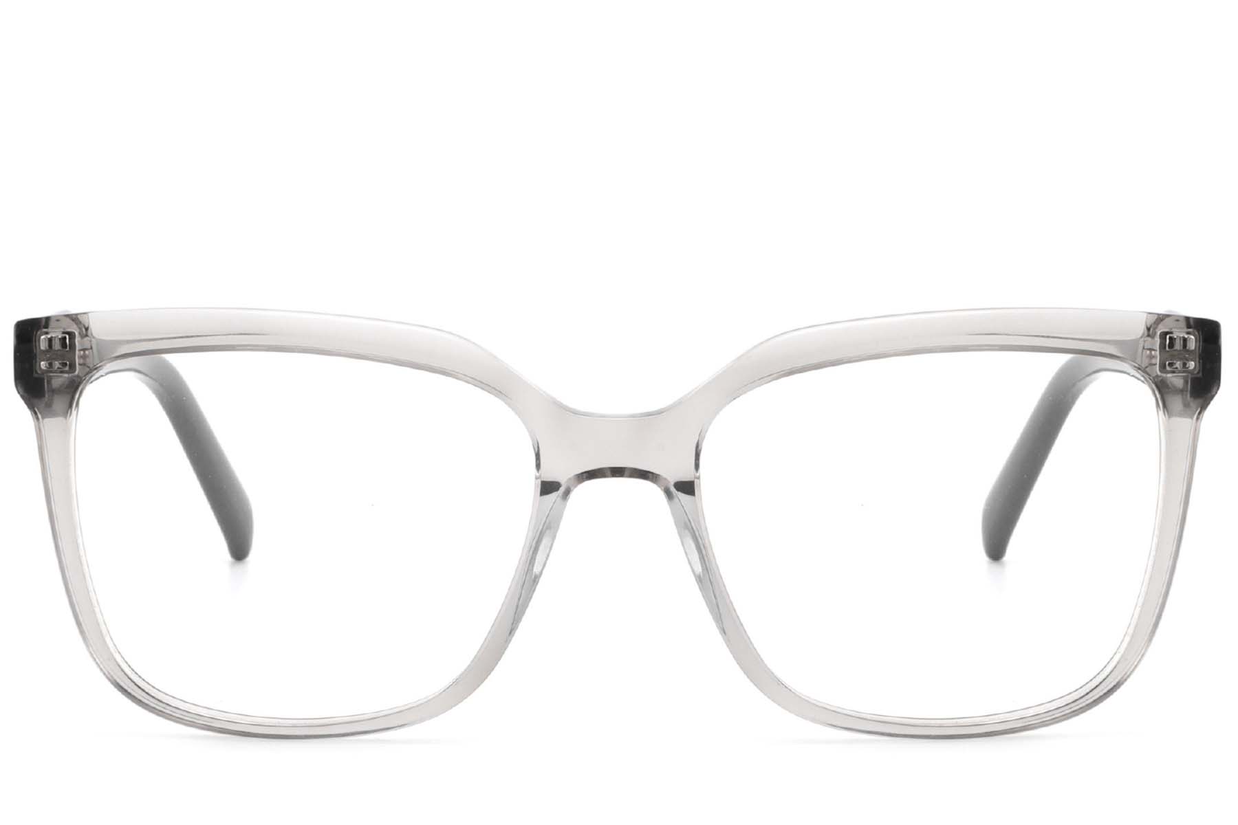 BS2425-1465_Grey_Rectangular_Acetate_Glasses_front