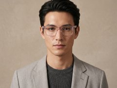 BS2425-1466_Pink_Rectangular_Acetate_Glasses_corner-tryon_male