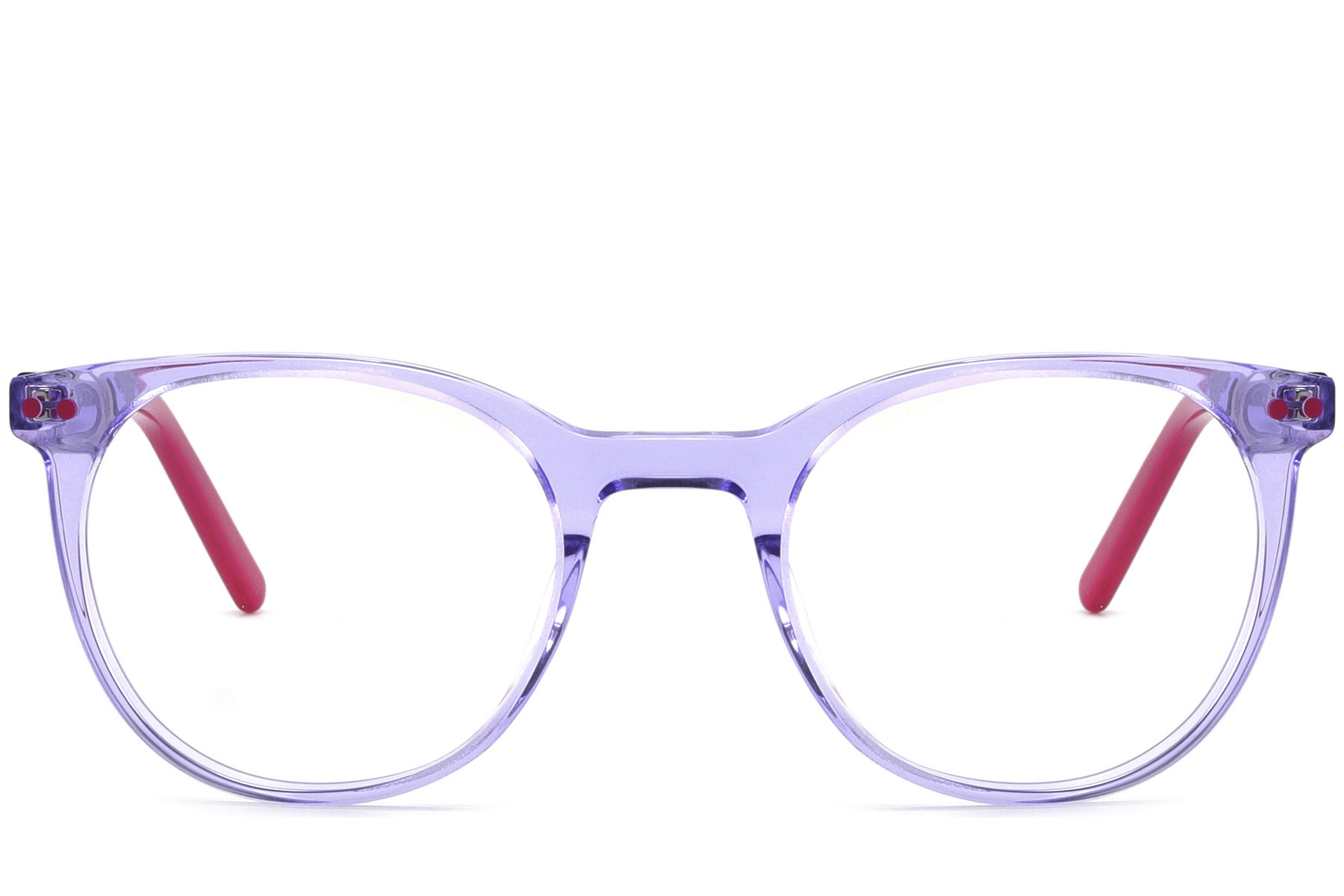 BS2425-1493_Purple_Oval_Acetate_Glasses_front