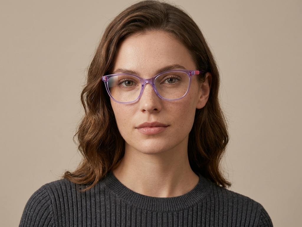 BS2425-1497_Purple_Butterfly_Acetate_Glasses_corner-tryon_female