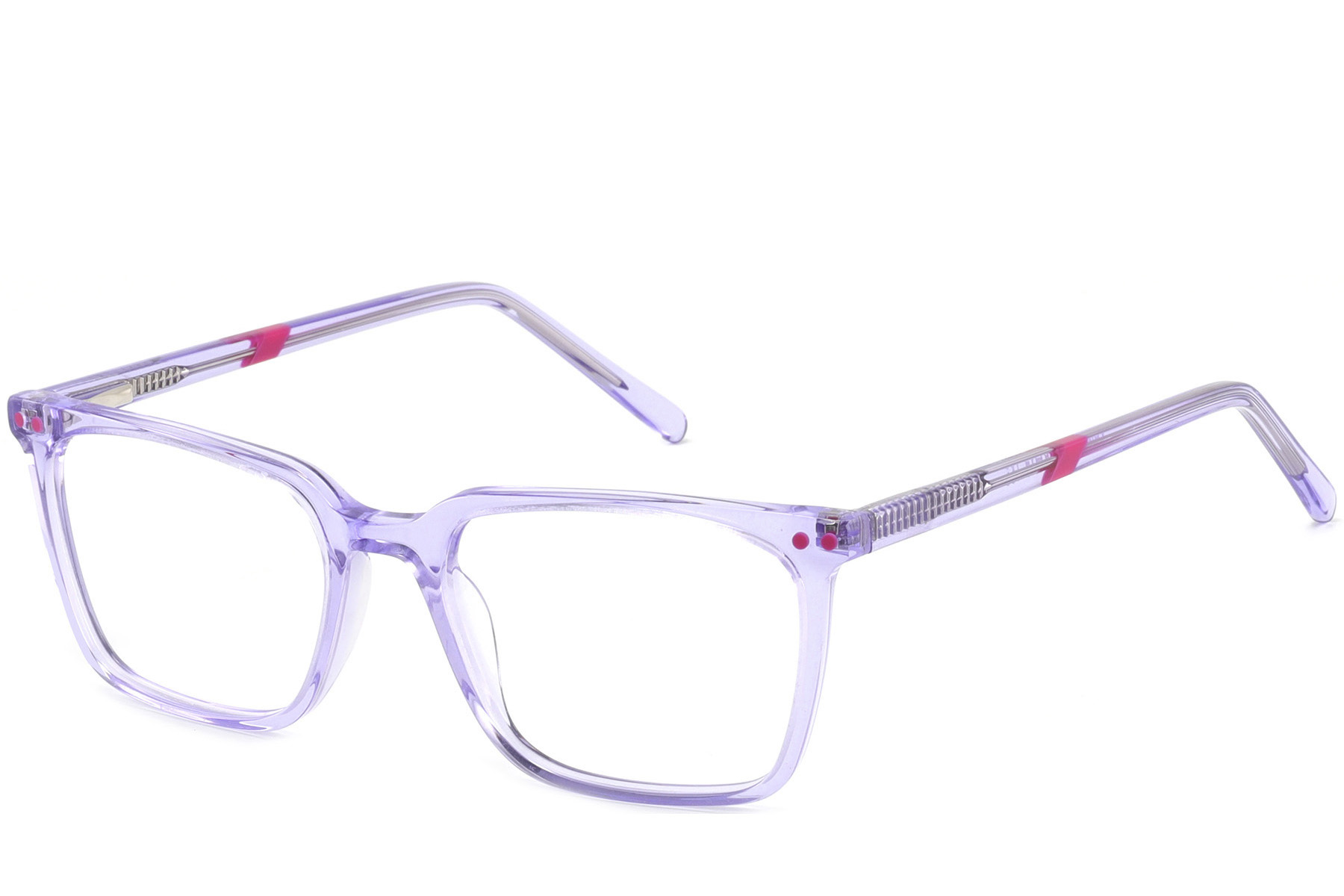 BS2425-1499_Purple_Rectangular_Acetate_Glasses_corner