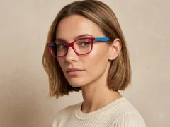BS2425-1507_Red_Rectangular_Acetate_Glasses_corner-tryon_female