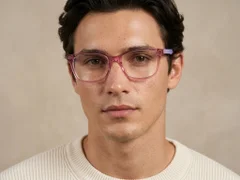 BS2425-1508_Red_Rectangular_Acetate_Glasses_corner-tryon_male