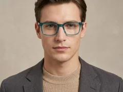 BS2425-1517_Blue_Rectangular_Acetate_Glasses_corner-tryon_male