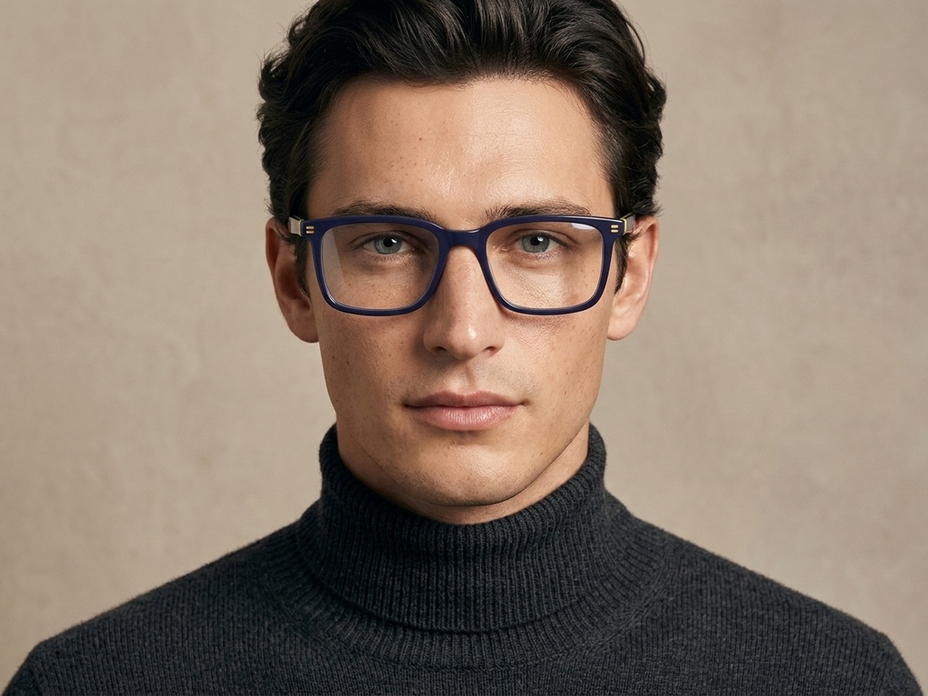 BS2425-1519_Blue_Rectangular_Acetate_Glasses_corner-tryon_male