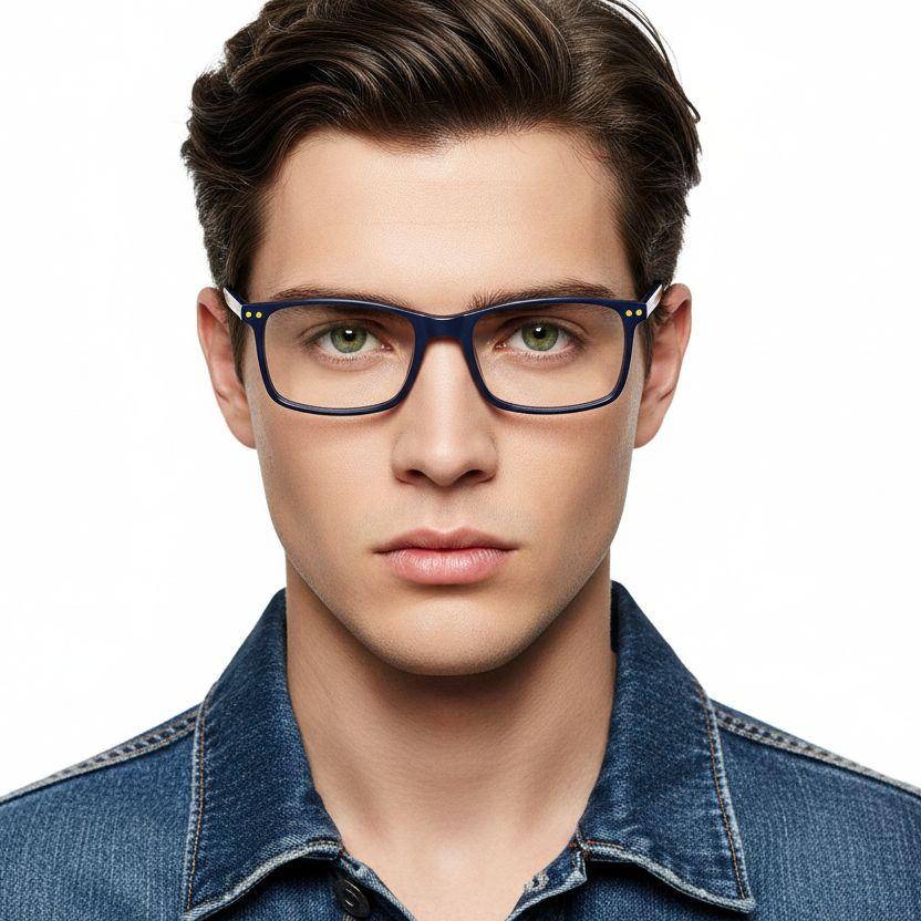 bs2425-1523_blue_rectangular_acetate_glasses_model