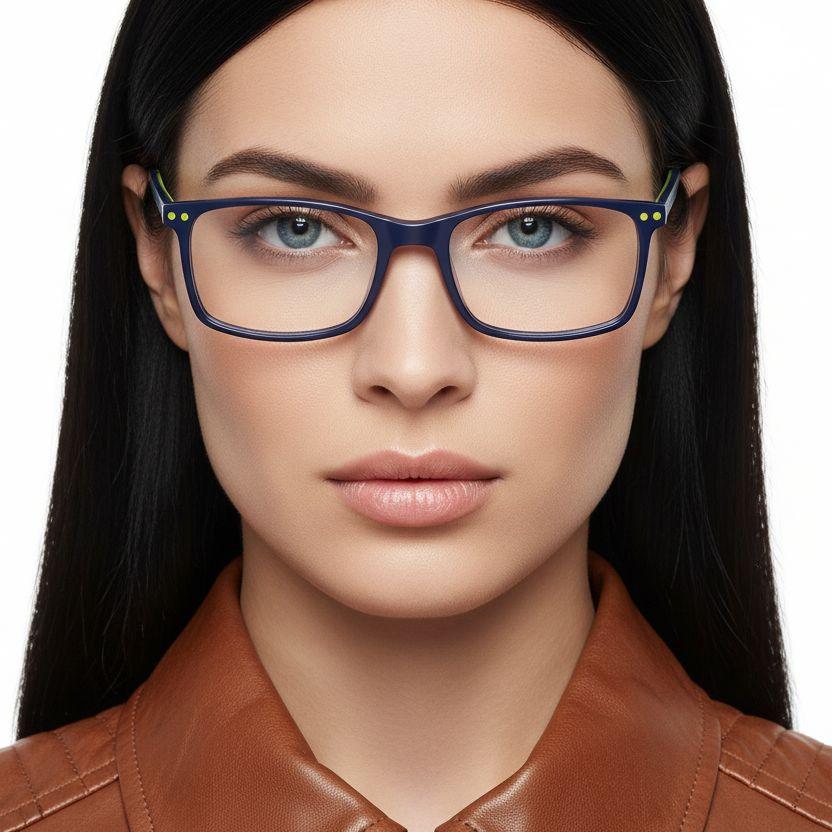 bs2425-1523_blue_rectangular_acetate_glasses_model