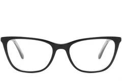 BS2425-1533_Black_Butterfly_Acetate_Glasses_front