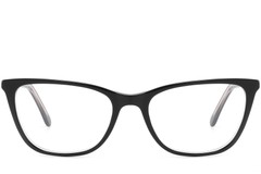 BS2425-1533_Black_Butterfly_Acetate_Glasses_front