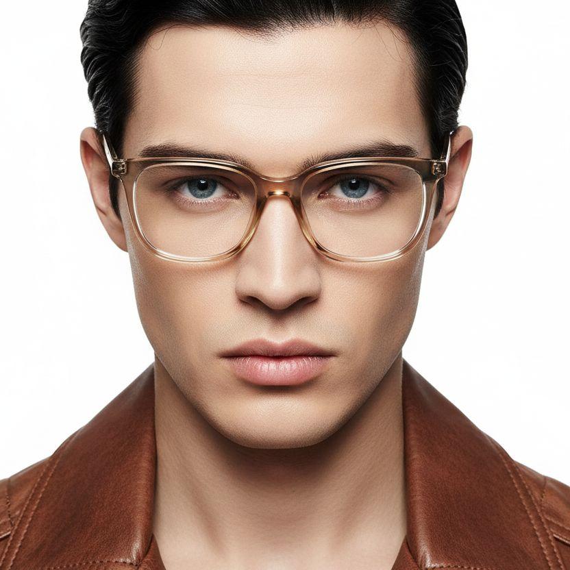 bs2425-1536_yellow_rectangular_acetate_glasses_model