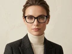 BS2425-1539_Black_Rectangular_Acetate_Glasses-tryon_female