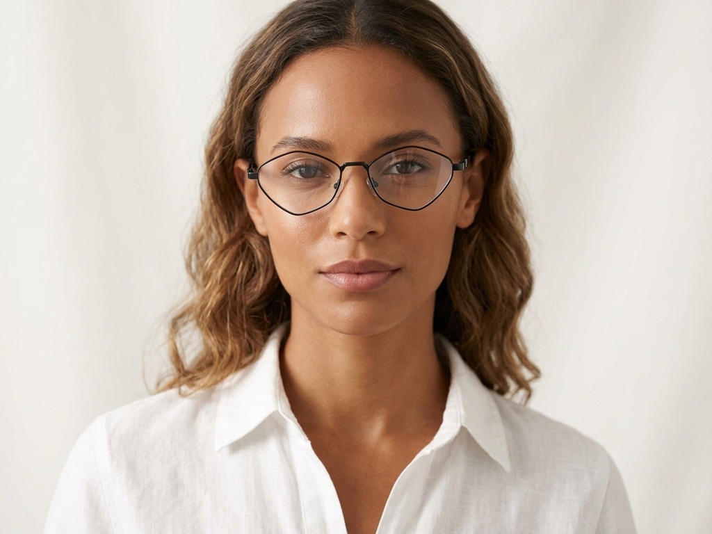 BS2425-1555_Black_Geometric_Metal_glasses-tryon_female