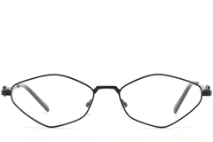 BS2425-1555_Black_Geometric_Metal_glasses_front