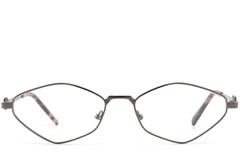 BS2425-1557_Black_Geometric_Metal_glasses_front