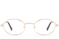 BS2425-1558_Golden_Oval_Metal_glasses_front