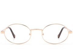 BS2425-1558_Golden_Oval_Metal_glasses_front