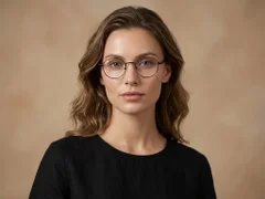 BS2425-1559_Black_Oval_Metal_glasses-tryon_female