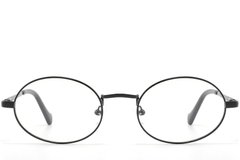 BS2425-1559_Black_Oval_Metal_glasses_front
