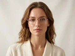 BS2425-1561_Golden_Oval_Metal_glasses-tryon_female