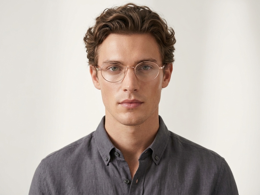 BS2425-1561_Golden_Oval_Metal_glasses-tryon_male