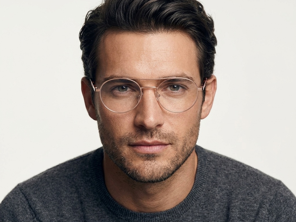 BS2425-1562_Golden_Aviator_Metal_glasses-tryon_male